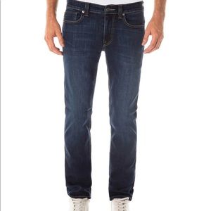 Fidelity Jimmy Slim Straight Leg Dark Wash Jeans